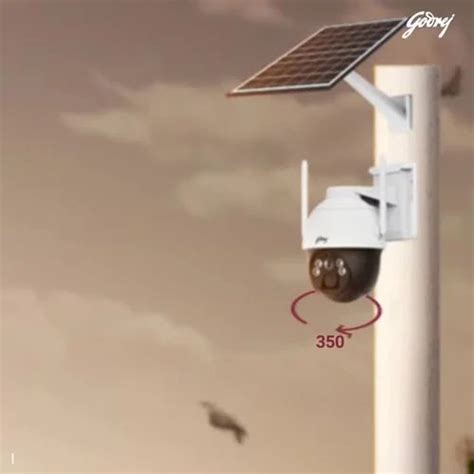Godrej CCTV Surveillance Camera - Godrej CCTV solar camera for farm ...