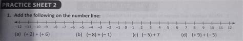 give the answer step wise step how to put on it number line i will give ...