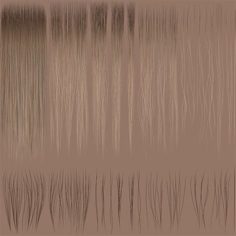 Alex Lashko | 3D Art - Hair Cards Breakdown