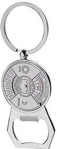 Electro Cloud New 50 Years Calendar Compass Bottle Opener Silver Metal ...