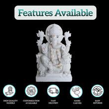 Ganesh Marble Statue & Marble Ganesh Murti Collection | Salvik India ...