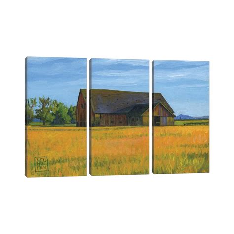 iCanvas "Skagit Valley Barn" by Stacey Neumiller 3-Piece Canvas Wall A ...