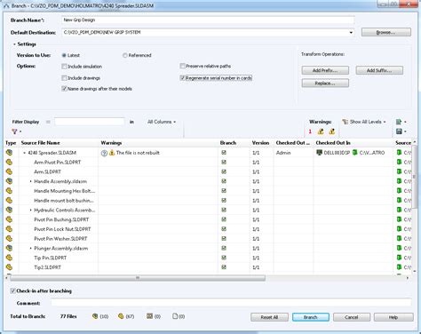 Novedades de SOLIDWORKS PDM 2018