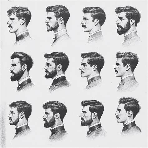 Old English Hairstyles Men Before 1900