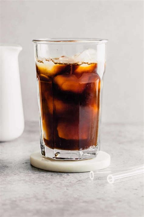 Iced Black Coffee