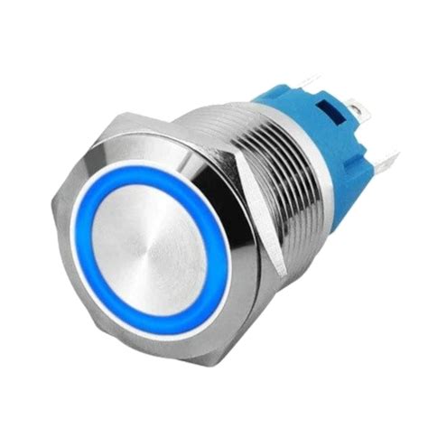 Probots 19mm ProMax PPS19024BRL Metal Push Button Switch Waterproof ...