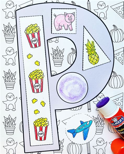 Free Letter P Craft for Preschool! | Letter p crafts, Letter p activities, Panda bear crafts