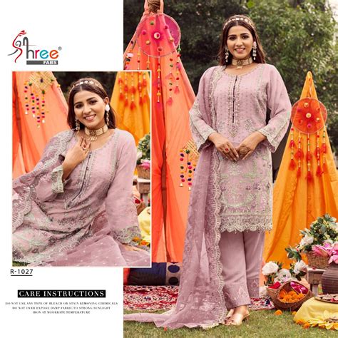 R1027 Shree Fabs Pakistani Readymade Suits – Heriska