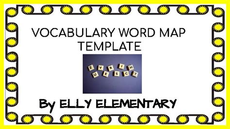 Word Map Template 的图像结果