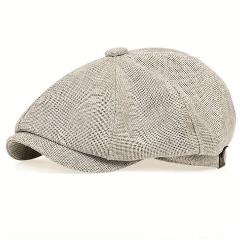 Solid Newsboy Cap Unisex Beret Vintage Painter Hat – CRAZE