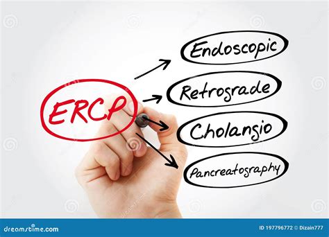 ERCP Acronym, Medical Concept Background Stock Photo - Image of bile ...