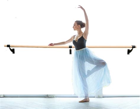 Buy Pro-Gymnastics Ballet Barre 12 FT Long Single Bar 2.0” Diameter ...