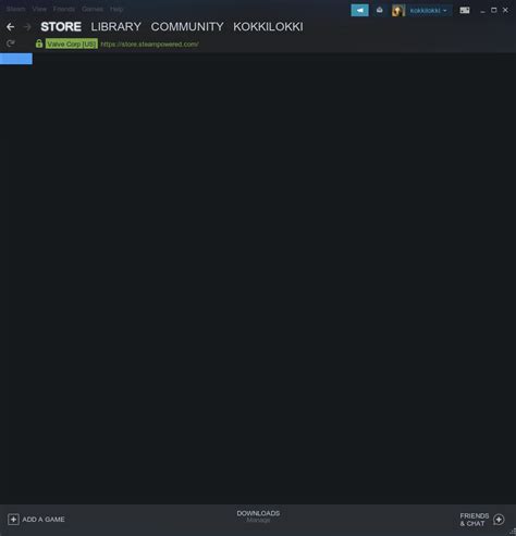 [SOLVED]Steam client obstructed by dark gray when switching views/tabs ...
