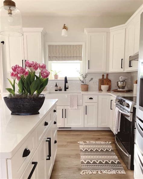 White On White Kitchen