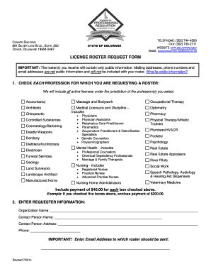 state of delaware license search Fill Online, Printable, Fillable ...