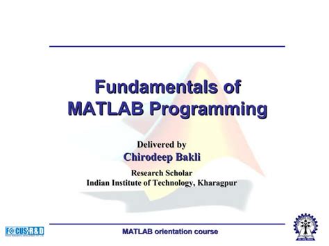 Image result for MATLAB Programming Course