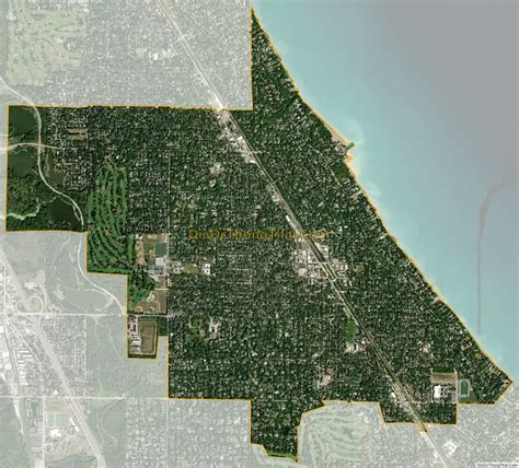 Map of Winnetka village - Thong Thai Real