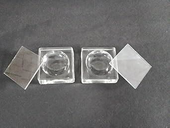 AI-Cavity Block with Cover Plate, 40 x 40mm, Soda Glass/Staining Blocks ...