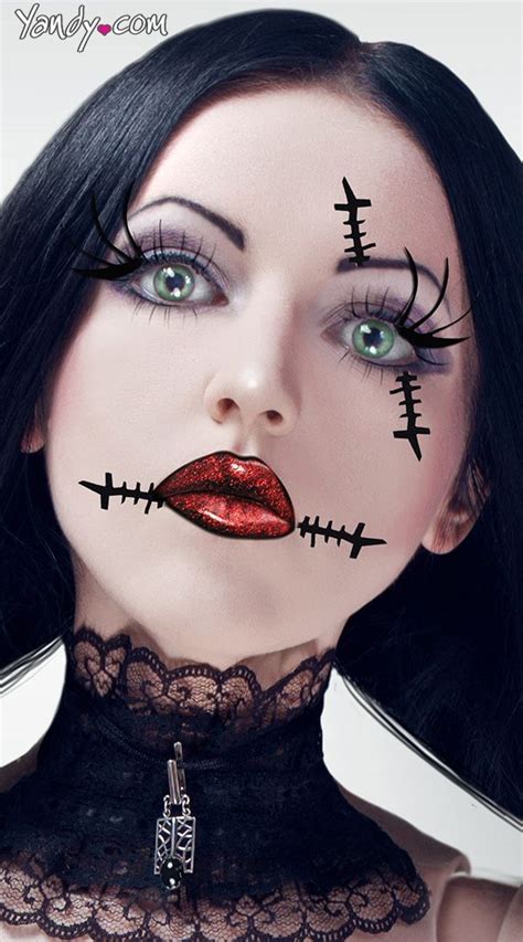 creepy doll makeup ideas