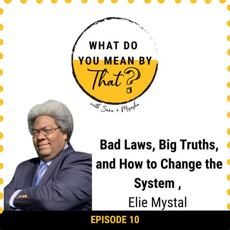 10: Elie Mystal on Bad Laws, Big Truths, and How to Change the System ...