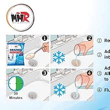 MMR Making Marvelous Drainex Drain-Insta All Pipe Safe Drain Cleaner ...