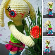 Image result for Crochet Bunny Pattern Eyes