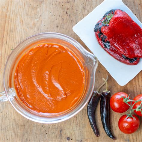 Karen's Roasted Pepper and Tomato Chile Sauce - A Zest for Life