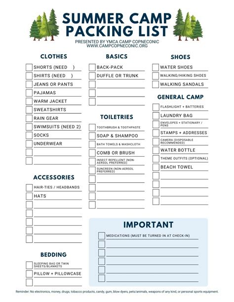 What to Pack: The Ultimate Summer Camp Packing List + Guide