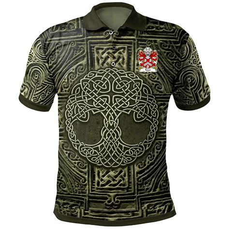 1sttheworld Wales Polo Shirt - Tudor from Owain Tudor Welsh Family ...