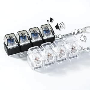 NiXianLinGo 2 PCS Keyboard Fidget Toy, Bass & Loud Fidget Keyboard to ...