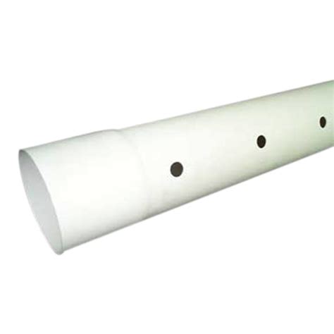 PVC Perforated DWV Pipe 6 in. x 20 ft. Sch 40 Bell End | SiteOne