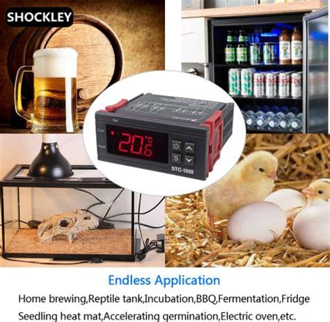 shockley Digital Temperature Controller Thermostat Thermoregulator ...