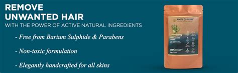 ROOTS AND HERBS Vegan Hair Removal - Neem and Fennel Depilatory Mask ...