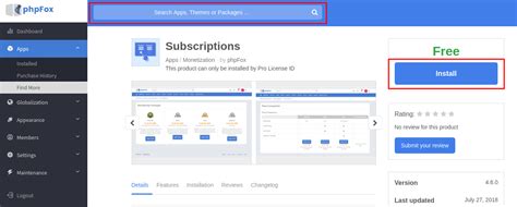 Installing/Uninstalling Apps - phpFox 4 User Manual - phpFox Documentation