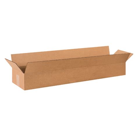36 x 8 x 4" Long Corrugated Boxes (Bundle of 25) - Packaging Price