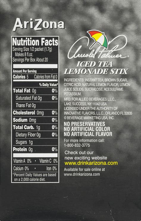 Arnold Palmer Nutrition | Besto Blog