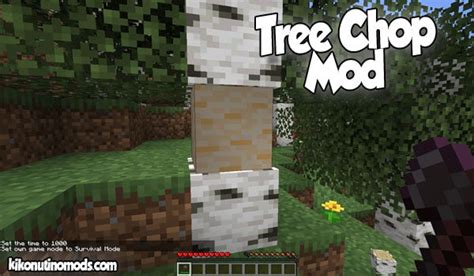 Image result for Minecraft Tree Chop Mod