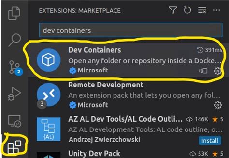 Image result for Using Dev Container in vs Code