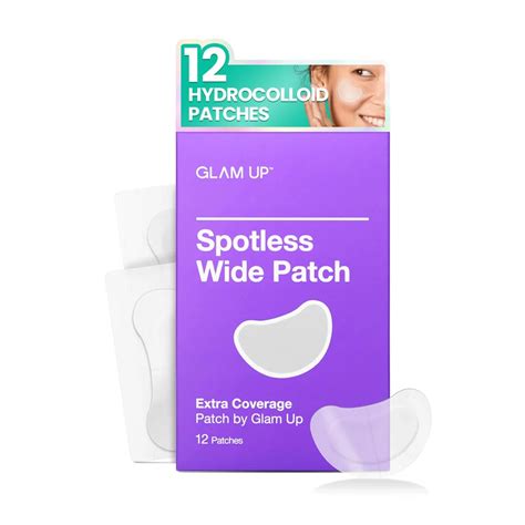 Shop GLAM UP Spotless Wide Hydrocolloid Pimple Patch
