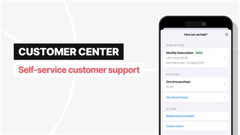 Customer Center | In-App Subscriptions Made Easy – RevenueCat