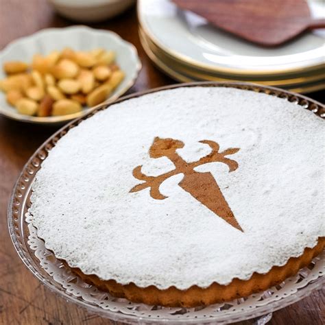 Tarta De Santiago (Spanish Almond Cake)- The Bossy Kitchen