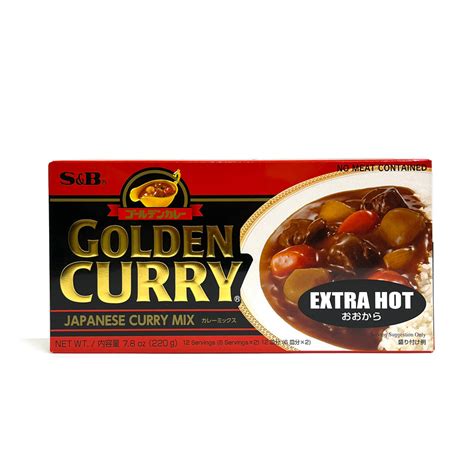 [S&B] Golden Curry Japanese Curry Mix Extra Hot / S&B 골든 카레 일본식 카레 아주