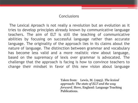 Image result for Lexical Approach Examples