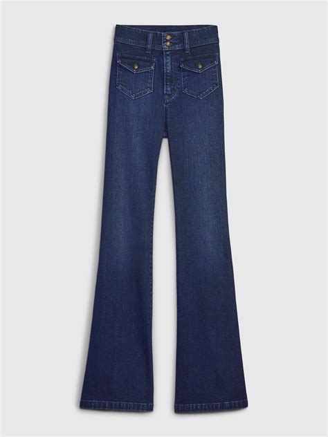 High Rise '70s Flare Jeans | Gap
