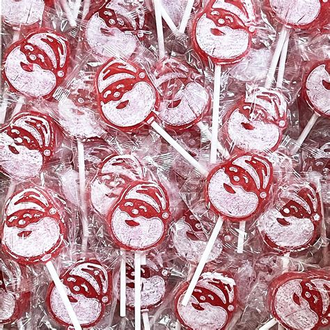 Buy Christmas Santa Clause Lollipop, Mixed Fruit Flavor, Made in Brazil ...