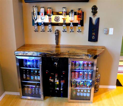 Amazing bar. Magnolia wood. | Man cave home bar, Bars for home, Home ...
