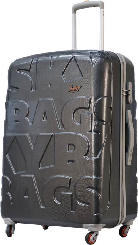 SKYBAGS Oscar Spinner Hard Trolley 79 cm (Graphite) Check-in Suitcase 4 ...