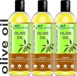 Buy RAQUITYS Cold Pressed Extra Virgin Olive Oil Hair Growth Hair Oil ...