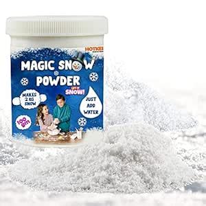 Buy HOTKEI Artificial Fake Fluffy Instant Ice Snow Making Powder Kit ...