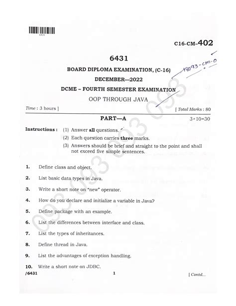 C16 CM 402 1 - old papers - CSE compter science - Studocu